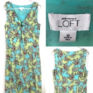 Ann Taylor Loft sleeveless dress